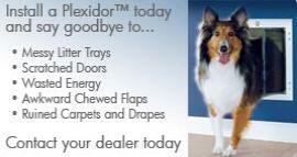 Benefits of a Plexidor pet door Plexidor benefits